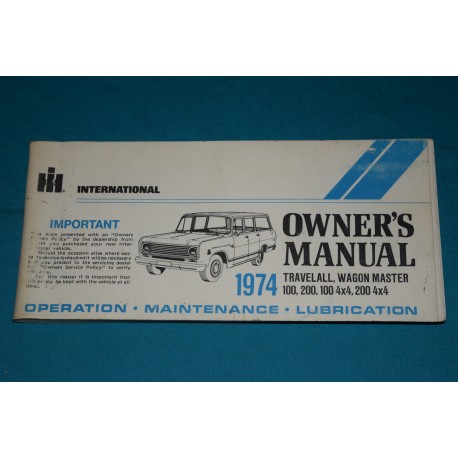 1974 Travelall / Wagon Master