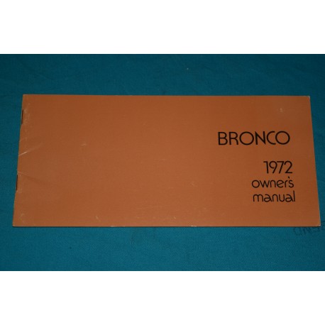 1972 Bronco