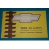 1969 Blazer supplement