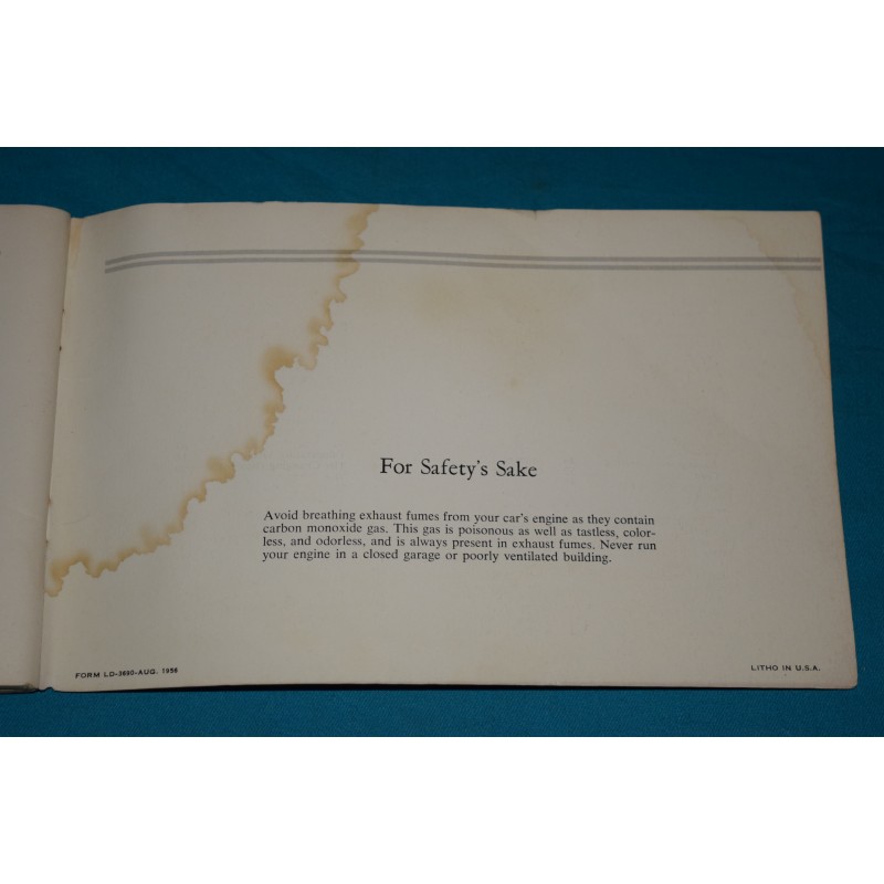 1956 1957 Lincoln Shop Service Repair Manual