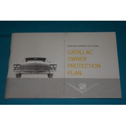 1963 Cadillac Warranty book NOS