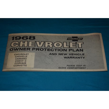 1968 NOS Owners protection Plan