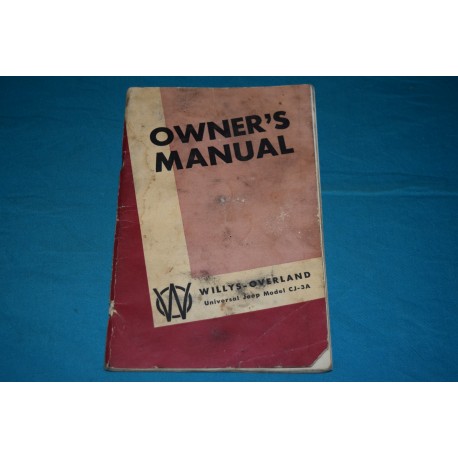 willys owners manuals