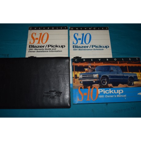 1991 Chevrolet S-10 Owners manual