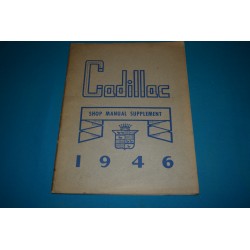 1946 Cadillac Shop Manual Supplement