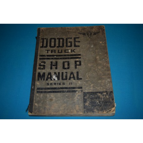 1938 Dodge Truck series R Shop manual