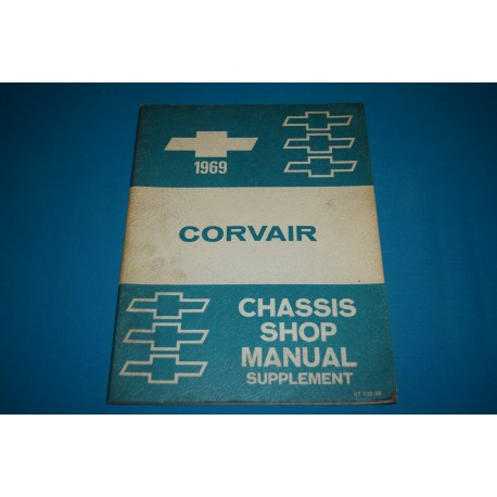 1969 Corvair Shop Manual Supplement