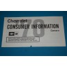 1970 Camaro Consumer Information