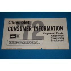 1971 Chevrolet B Body Station wagon Consumer Information