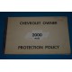 1959 NOS Owners Protection Policy