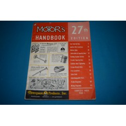 1950 Motor's Handbook Catalog 27th Edition