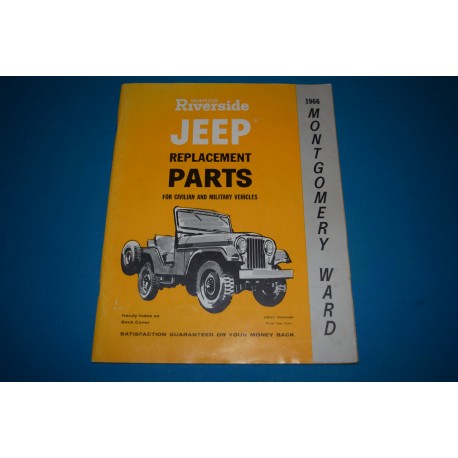 1966 Ward Jeep Parts Catalog