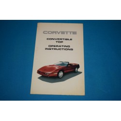 1989 Corvette Convertible top