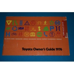 1976 Blank Toyota Warranty book