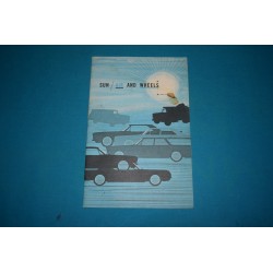 1967 Chevrolet sun / air and wheels Smog Booklet