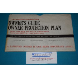 1961 - 1963 Owners Manual Bag / Envelope