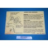 1965-1966 Corvette Knock off wheel card