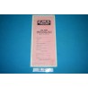 1956-1959 GMC Truck Service Policy / Warranty book