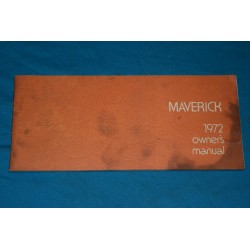 1972 Ford Maverick Owners manual
