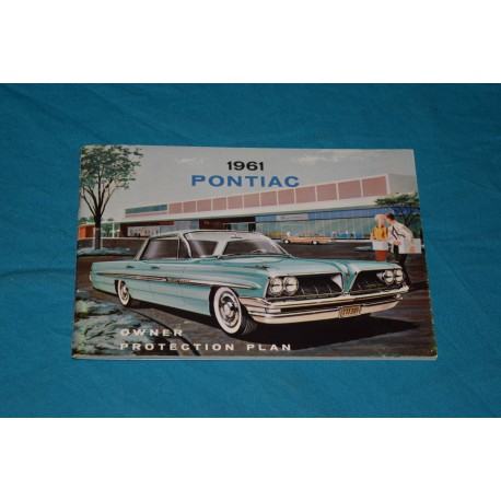 1961 Pontiac Warranty book NOS