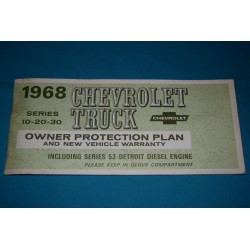 1968 Truck Protection plan NOS